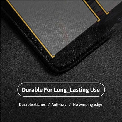 TCG Playmat Stitched Edges, 24 x 14 inches MTG Play Mat for MTG Trading Card Game Playmats Smooth Surface Battle Game Rubber Collection - color: Night Scenery With Zones