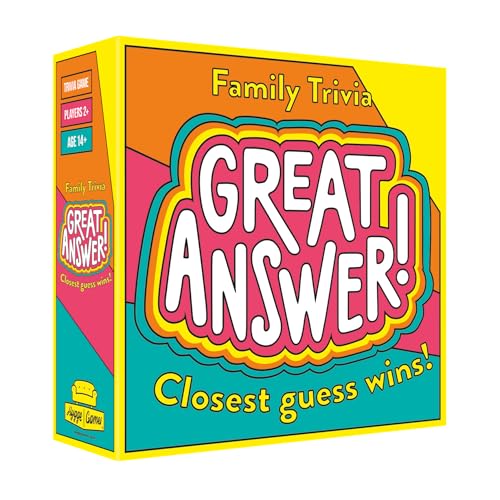 Hygge Games Great Answer! Fun Family Trivia Game | Closest Guess Wins