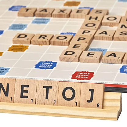 Hasbro Gaming Scrabble Board Game, Classic Word Games for Kids Ages 8 and Up, Fun Family Game for 2-4 Players, The Classic Crossword Game