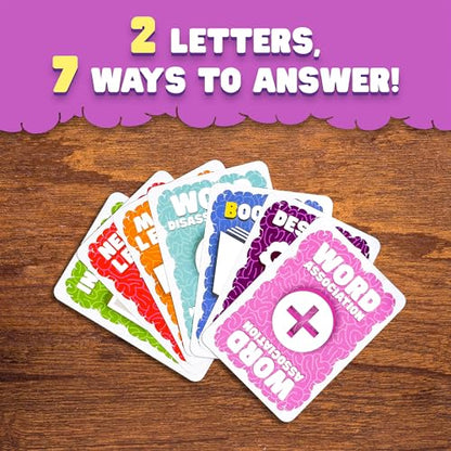 Noggin Party Game - Hilarious Fast-Thinking Word Game, Challenging and Addictive Strategy Card Game for Kids & Adults, Ages 10+, 3+ Players, 10 Minute Playtime, Made by Format Games