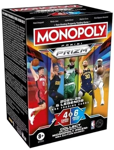 2024/25 Panini Prizm Monopoly Basketball BLASTER box (6 pks/bx)