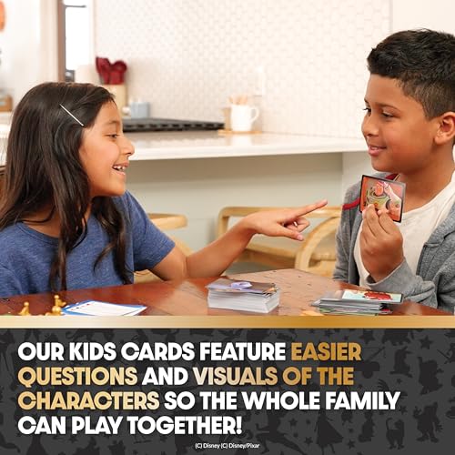 Disney Trivia Board Games for Family Night, Travel Games, Strategy Game, 6+ | Disney Toys, Family Game Night, Travel Games, Screen-Free, Holiday Game, Kids Board Game, Strategy Games