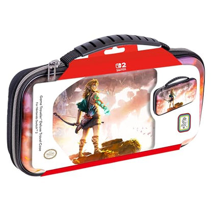 R.D.S. INDUSTRIES, INC. – Game Traveler Deluxe Licensed Travel Case Designed for Nintendo Switch, Nintendo Switch 2, OLED, Zelda Tears of the Kingdom (NS212Z)