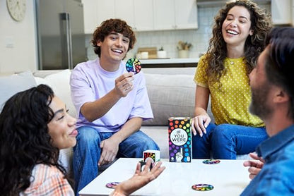 Mattel Games If You were a Party Game, Ridiculous Questions & Finger Voting with Cards & Spinners, 3 to 8 Players
