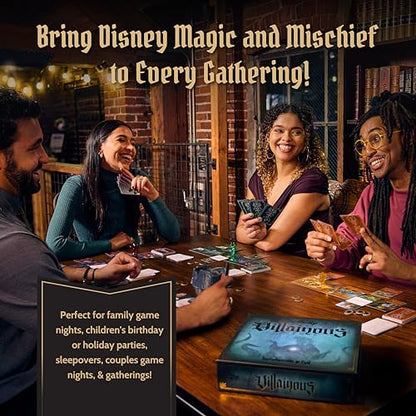 Ravensburger Disney Villainous - Introduction to Evil Strategy Board Game - Compatible with Other Villainous Games - Includes Lorcana Promo Card - Ages 10+