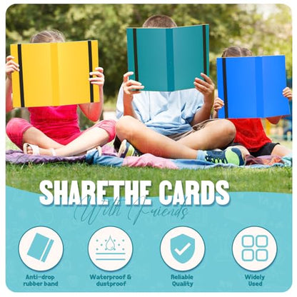 Card Binder 9-Pockets,Trading Card Binder,20 Pages, 360 Card Capacity Collection Binder, Card Folder for MTG, TCG, Game Cards & Sports Cards (Lake Blue) - color: Lake blue