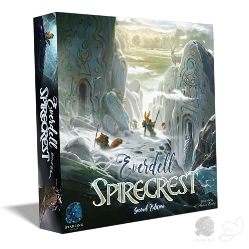 Everdell Spirecrest Expansion Board Game for 1–4 Players, Age 10+ | Discover new journeys and challenges with the Everdell Spirecrest Expansion.