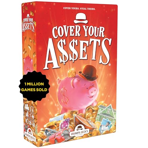 Grandpa Beck's Games Cover Your Assets Set Collection Card Game | Steal, defend, and grow valuable collections in the fast-paced family card game that keeps everyone on their toes