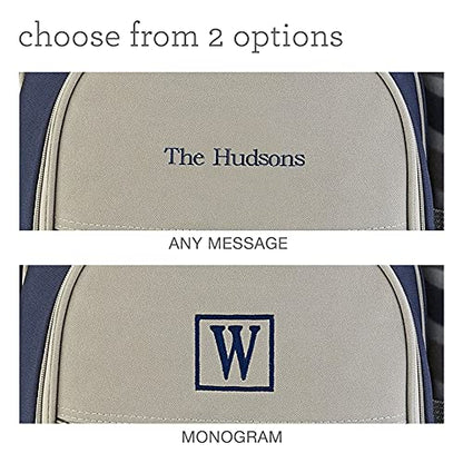 Red Envelope Personalized Picnic Backpack - Outdoor Gear - Insulated Compartment - Customize with Monogram - style: Customize with Monogram