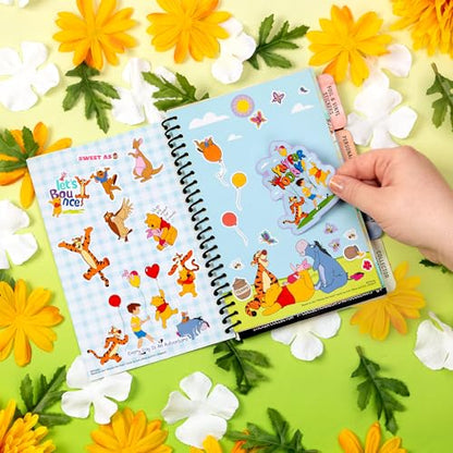 Fashion Angels Disney Winnie the Pooh 1000+ Tabbed Sticker Collection Book | Includes Holographic, Vinyl & Alphabet Stickers, For Kids Ages 6+ - color: Winnie the Pooh