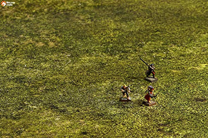 Warzone Studio 6 x 4 feet Double-Sided Mouse Pad Rubber Battle Mat: Meadows + Zolotograd