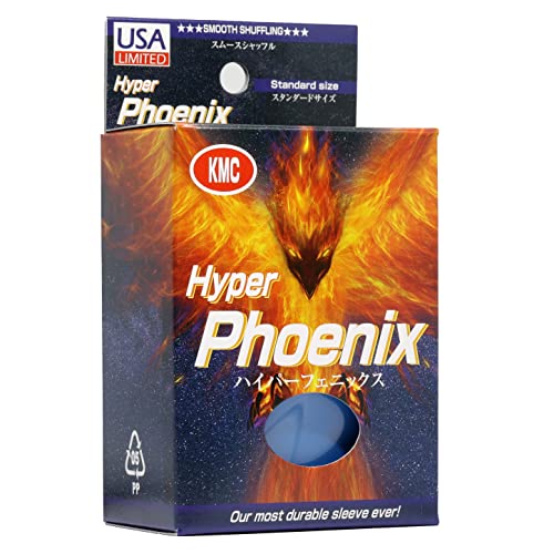 KMC Sleeves Full Size Hyper Phoenix - Matte Blue (100)
