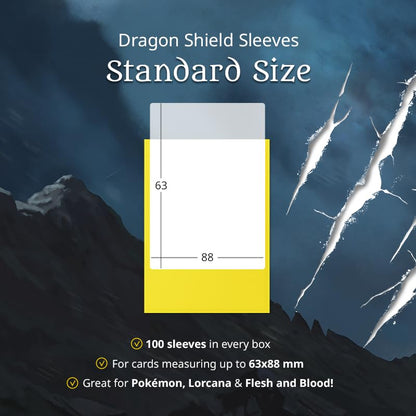 Dragon Shield | Standard Size Card Matte Sleeves | 100 CT - Smooth & Tough Premium TCG Sleeves | Compatible with Pokemon, Flesh & Blood, One Piece & Magic the Gathering | Copper - color: Copper