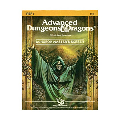 Dungeon Masters Screen (Advanced Dungeons & Dragons, 1st Edition, TSR 9146)