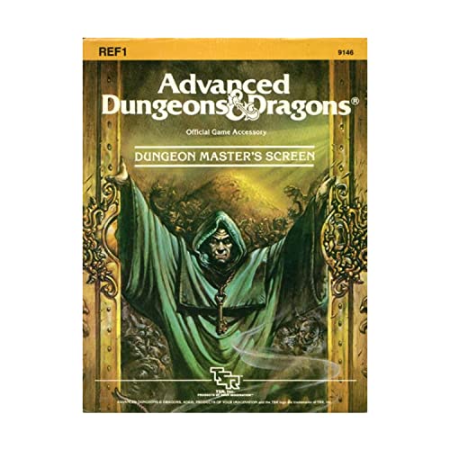 Dungeon Masters Screen (Advanced Dungeons & Dragons, 1st Edition, TSR 9146)