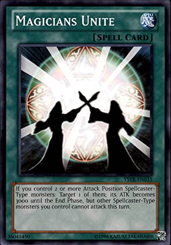 2013 Yu-Gi-Oh Starter Deck Yugi Reloaded 1st Edition #YSYREN035 Magicians Unite C