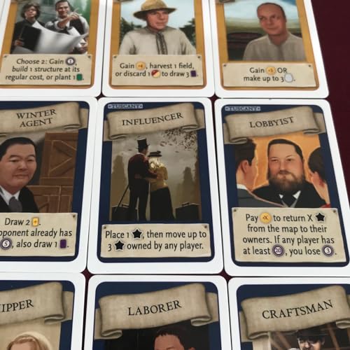 Stonemaier Games: Viticulture: Visit from the Rhine Valley Expansion by Jamey Stegmaier & Tido Lorenz | 80 New Uniquely Illustrated Visitor Cards | Add to Viticulture (Base Game) | 1-6 Players, 90 Min