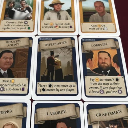 Stonemaier Games: Viticulture: Visit from the Rhine Valley Expansion by Jamey Stegmaier & Tido Lorenz | 80 New Uniquely Illustrated Visitor Cards | Add to Viticulture (Base Game) | 1-6 Players, 90 Min