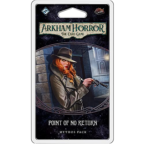Arkham Horror The Card Game Point of No Return Mythos Pack - Descend into The Dreaded Underworld! Cooperative Living Card Game, Ages 14+, 1-4 Players, 1-2 Hour Playtime, Made by Fantasy Flight Games - style: Point of No Return Mythos Pack