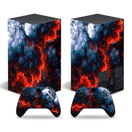 Xbox Series X Digital Stickers Full Body Vinyl Skin Decal Protective Cover for Microsoft Xbox Series X Digital Console and Controllers (Series X Digital D) - color: Series X digital D