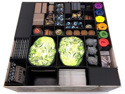 Board Game Insert for Zombicide: White Death - color: Dark Green