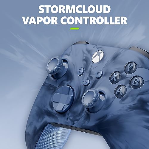 Xbox Special Edition Wireless Gaming Controller – Stormcloud Vapor Series X|S, One, Windows PC, Android, and iOS - color: Midnight Blue