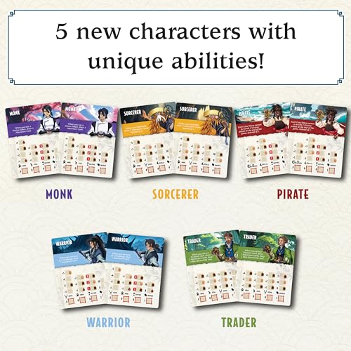 DragonIsles – Fantasy Adventure Family Board Game for 2-5 Players, Ages 10+ – A Journey of Far-Shores and Fortunes!