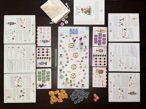 Stonemaier Games: Tokaido Duo by Antoine Bauza | A Zen Strategy Board Game About Traveling in Japan for Adults & Family | Visit Shrines, Share Lovely Vistas, & Collect Souvenirs | 1-2 Players, 45 Mins