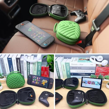 Carrying Case Compatible with Nintendo Switch 2 Pro Controller, Buttons & Joysticks Full Protection, Hard Shell Original Switch Controller Travel Storage Case, Armygreen - color: Armygreen Special Edition
