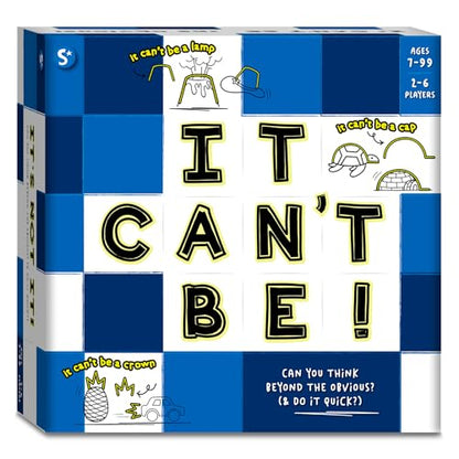 Skillmatics Card & Board Game – It Can't Be, Hilarious Drawing Game | Fast-paced Fun for Families, Parties, Game Nights, Race to Doodle, Gift for Kids, Teens, Adults Ages 7, 8, 9, 10 & Up - style: It Can't Be!