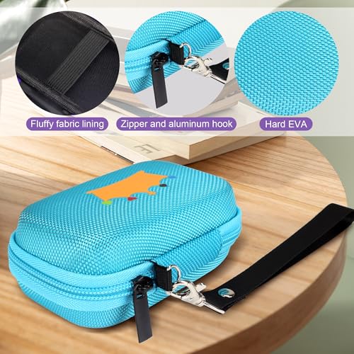Travel Card Games Case Compatible with Card Games Set, Playing Card Case Compatible with UNO Card Game (Not Including Cards) (Blue)