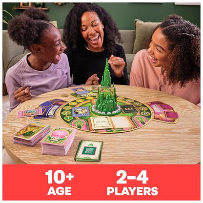 Spin Master Games Wicked The Movie Cooperative Family Game | Based On The New Movie, Work Together To Defeat The Wizard, Fun For Family Game Night, Kids Game, For 2-4 Players, Ages 10+ - style: Wicked Board Game