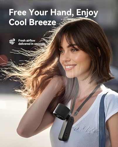 Portable Handheld Fan, Ice Cooling Turbo Fan, 20000 RPM Handheld Personal Fan, Rechargeable 20H, Stepless Speed + LED Display – Mini Pocket Fan Travel Gift for Outdoor / Office / Home Watching Game - color: Black