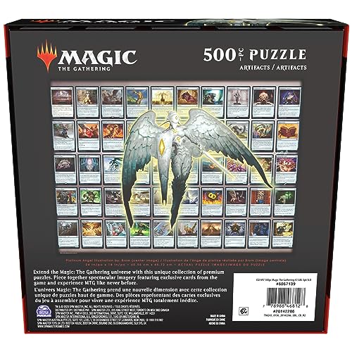 Magic The Gathering 500 Piece Puzzle - MTG Artifacts Jigsaw Puzzle for Adults & Kids 12+ - color: Artifacts 500pc Puzzle