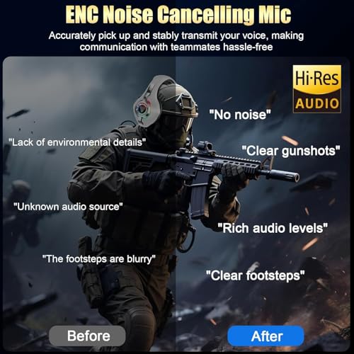 2.4GHz Wireless Gaming Headsets for PS5/PS4/Switch, New RGB Bluetooth 5.4 Noise Cancelling Gaming Headphones with 7.1 Surround Sound, 40mm Drivers, 276g Ultraligero, Memory Foam, 40Hrs Audífonos Gamer - color: White