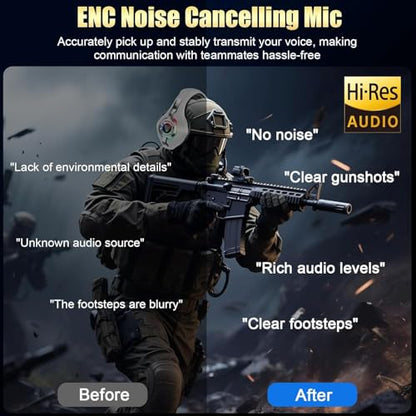 2.4GHz Wireless Gaming Headsets for PS5/PS4/Switch, New RGB Bluetooth 5.4 Noise Cancelling Gaming Headphones with 7.1 Surround Sound, 40mm Drivers, 276g Ultraligero, Memory Foam, 40Hrs Audífonos Gamer - color: White