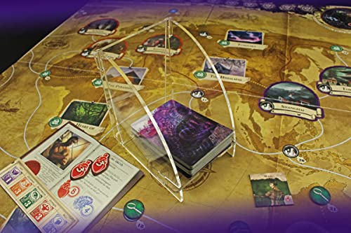 LITKO Standard Card Deck Holder | Single Pile, 150-200 | US/EU 70x100mm | Playing card tray for Magic, Pokémon & TCGs | Angled finger notch | Snap-fit, no glue | Laser-cut acrylic - color: Clear, size: Holds 150-200 Standard Cards. Single Pile