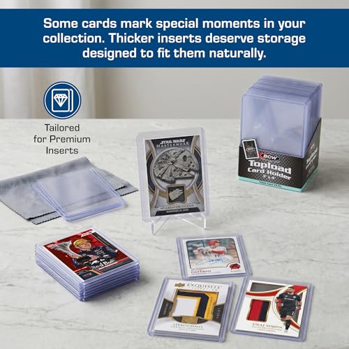 BCW Thick 79PT Card Top Load Holder (Pack of 25), 3 x 4 - color: 79 Pt. / 2 Mm