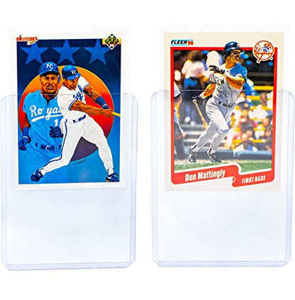 Platinum Protectors Premium Top Loaders (100 ct) and Ultra Clear Soft Penny Sleeves (100 ct) Bundle for Standard Trading Cards - size: 100 Toploaders + 100 Sleeves