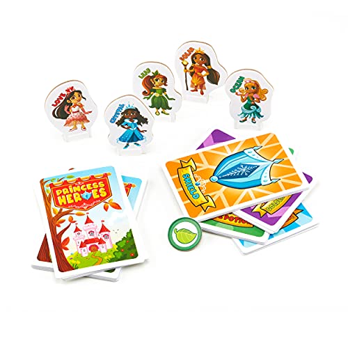 Princess Heroes Cooperative Board Game Kids Ages 4 and up, Help Princesses | Cooperative princess adventure. Kids work together to save the kingdom. Easy to learn and perfect for family fun time.