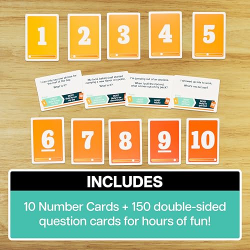 That Escalated Quickly by Exploding Kittens, 2-8 Players - Ages 10+ - 15 Minutes to Play - Hilarious Cooperative Card Game for Family Game Night, Party, Adult and Teen | Work together to put absurd things in the right order! A clever cooperative card game