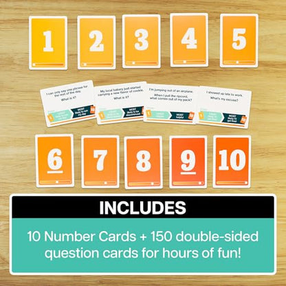That Escalated Quickly by Exploding Kittens, 2-8 Players - Ages 10+ - 15 Minutes to Play - Hilarious Cooperative Card Game for Family Game Night, Party, Adult and Teen | Work together to put absurd things in the right order! A clever cooperative card game