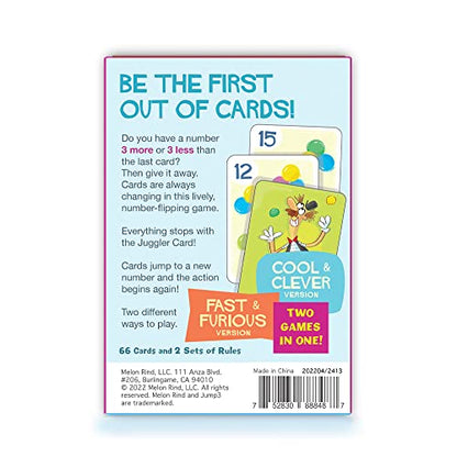 Melon Rind Jump 3, Math Game for Kids Learning Multiples of 3, Lively Card Game, a Fun Math Activity for Boosting Confidence, Quick and Easy Screenless Fun, Ages 7+ - style: Multiples of 3
