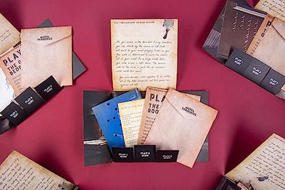 Fizz Creations Escape from The Haunted Hotel – 60-Minute Escape Room Board Game for 1–6 Players, Ages 16+, Mystery Puzzle Adventure, Ideal for Parties, Family Game Nights, and Halloween Fun