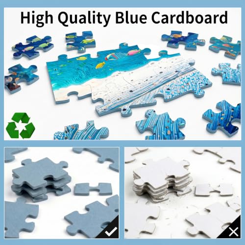 1000 Piece Puzzle for Adults, Guardian of the Ocean Jigsaw Puzzle for Adults, Embossed Texture, Premium Matte Finish, Fun and Challenging for Ocean Lovers - color: Guardian of the Ocean