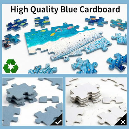 1000 Piece Puzzle for Adults, Guardian of the Ocean Jigsaw Puzzle for Adults, Embossed Texture, Premium Matte Finish, Fun and Challenging for Ocean Lovers - color: Guardian of the Ocean