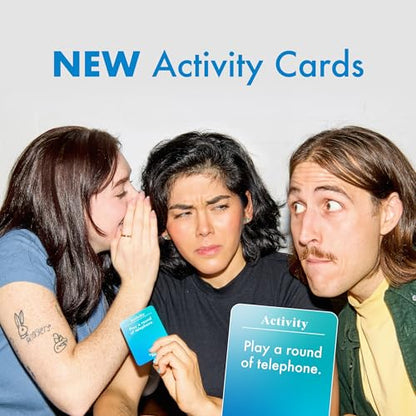 Let's Get Deep: Friends Edition by Relatable, Fun Group Card Game, Easy Adult Game for Game Night, Perfect for Party Games with Friends, Includes 400 Question Cards, Three Increasingly Personal Levels - style: Friends Edition