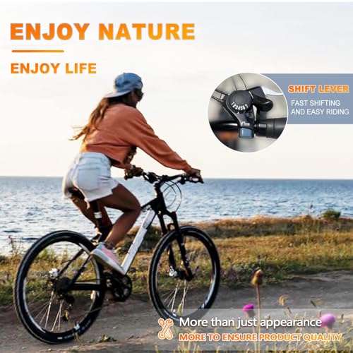 Bike Shifter SL-TX30-7R, 7 Speed Bike Right Thumb Shift Lever for Mountain City Road Folding Bicycle | Bike shifter. Durable, ergonomic design. Compatible with mountain, road, folding bikes. Easy install. - size: SL-TX30-7R