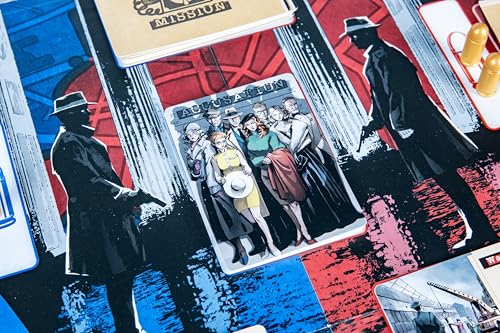Devir - Berlin 1960 Board Game, Cold War Spy Hidden Role & Deduction Game for Adults and Teens, 4–8 Players, Ages 14, 90 Playtime, (English Version)