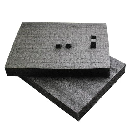 Foam Inserts for Cases 16 x 12 x 2 Inch Pick and Pluck Foam Insert | Fits for Board Game Pad Game Box Cases Storage Drawer Pad